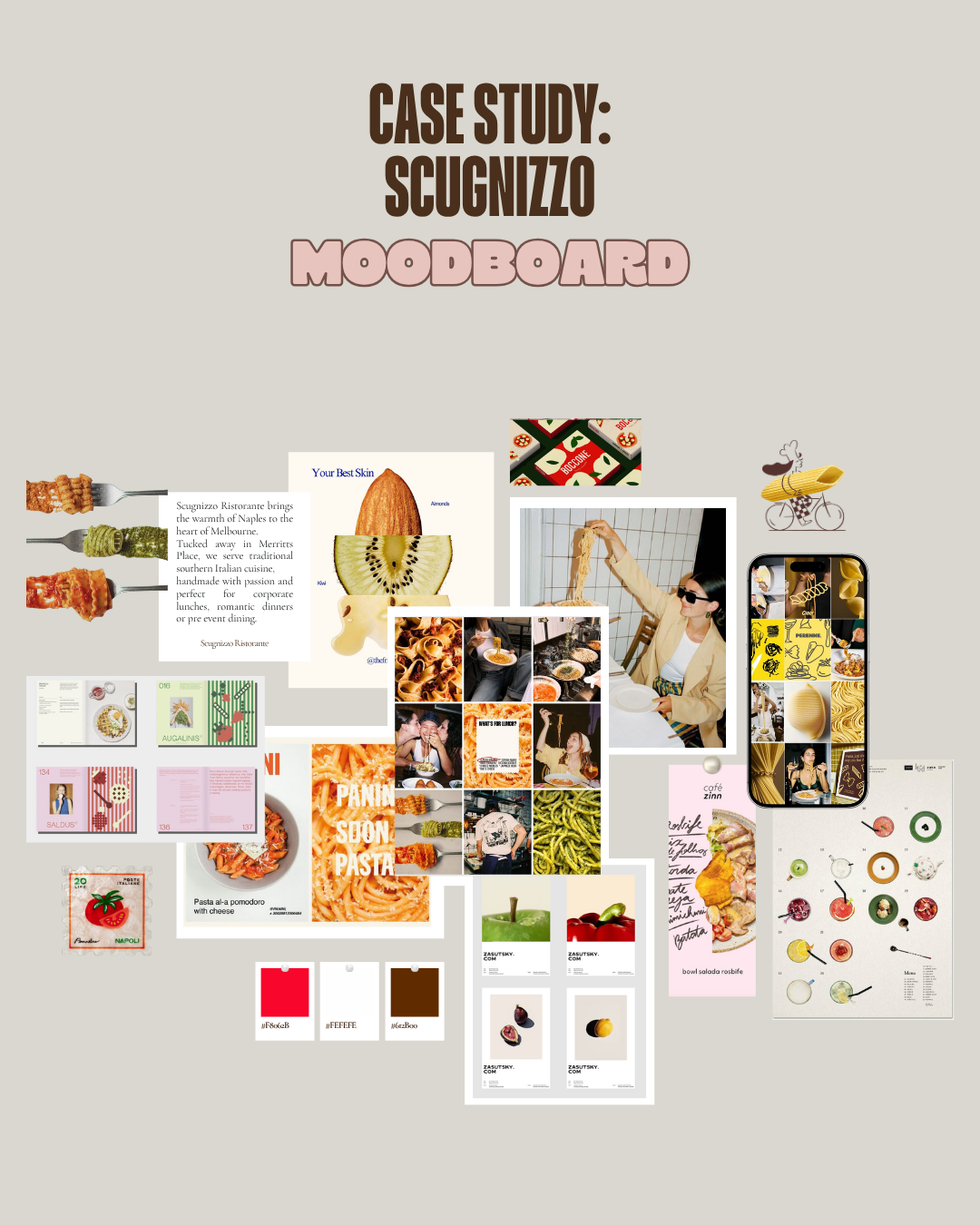 Scugnizzo Ristorante — Moodboard & brand direction